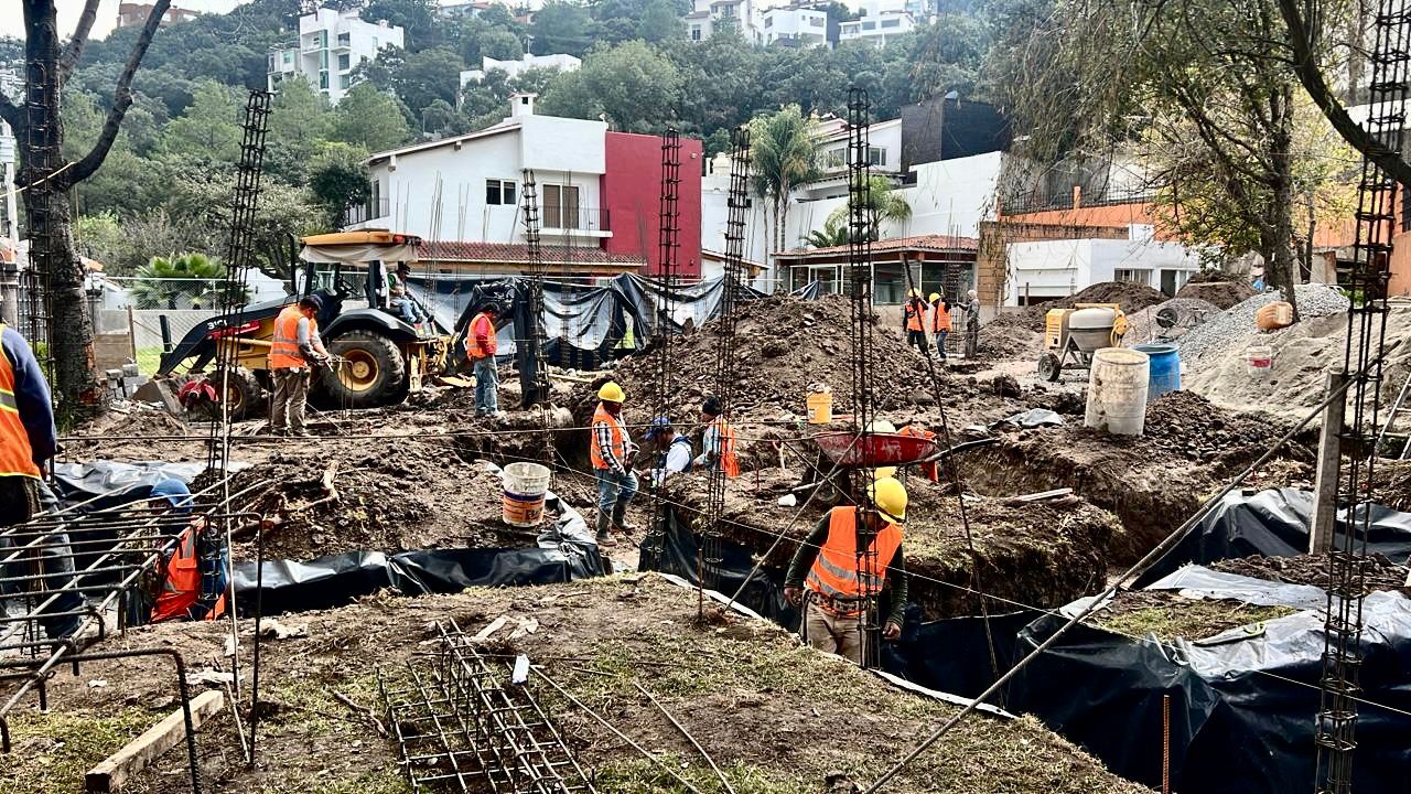 Residencial Sayavedra — cimentación y obra