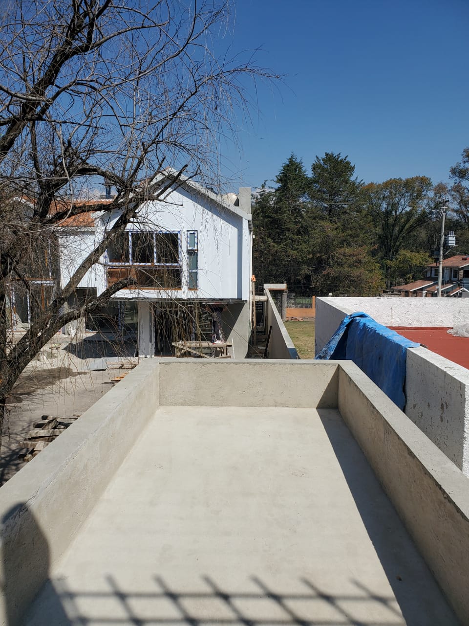 Residencial Sayavedra — proceso de obra en azotea