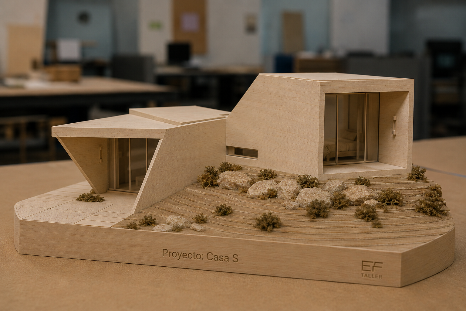 Casa S — maqueta